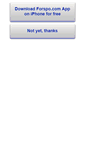 Mobile Screenshot of forspo.com